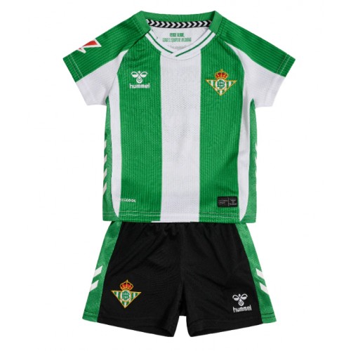 Stroje piłkarskie Real Betis Koszulka Podstawowej dla dzieci 2025-26 Krótki Rękaw (+ szorty)